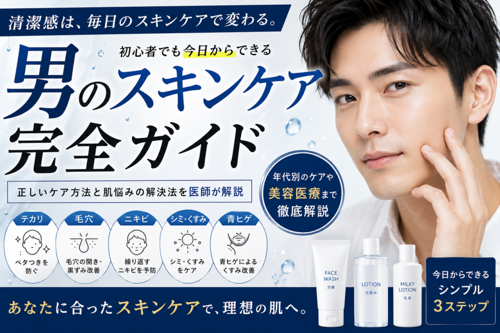 男のスキンケア　完全ガイド
